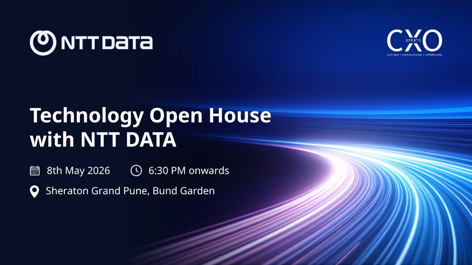 NTT DATA Tech Open House Banner